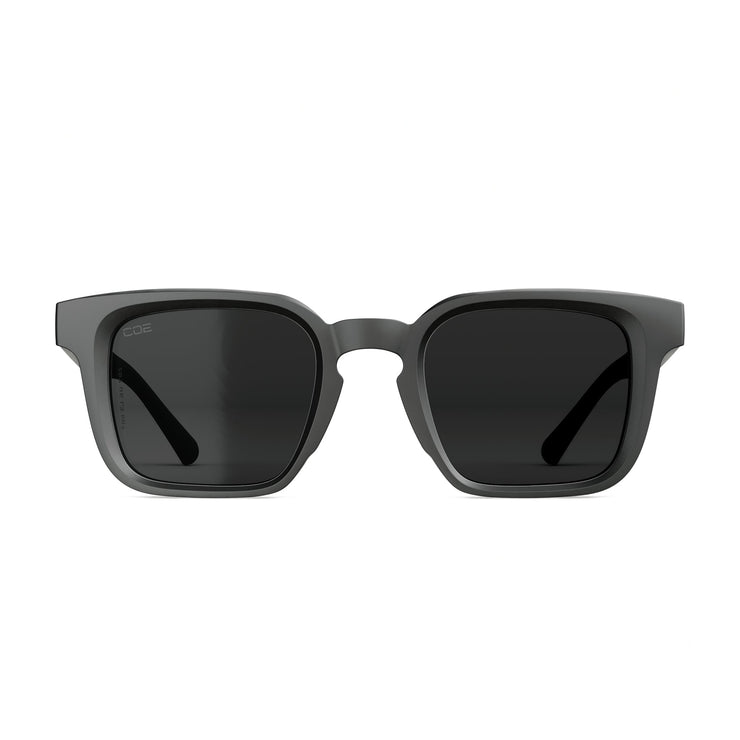 Slim Newton sunglasses with smoke lenses