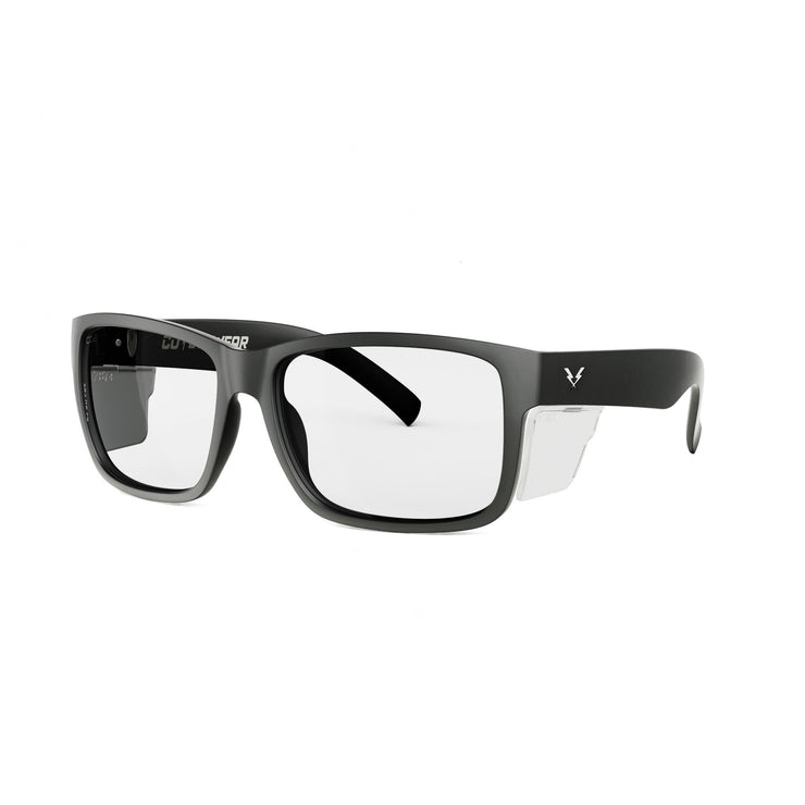 Safety-rated Oiler frame with Z87+ clear lenses