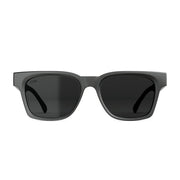 Polarized smoke lenses on matte black frame